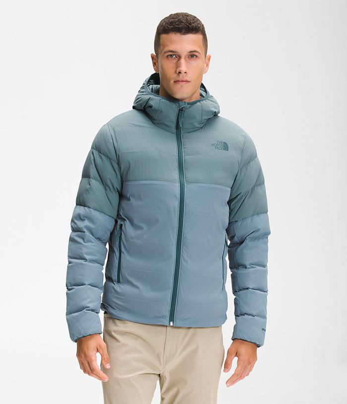 The North Face Winterjas Heren Castleview 50/50 EFDC79405 - Blauw